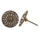 Metal Gold Round Cabinet Knobs